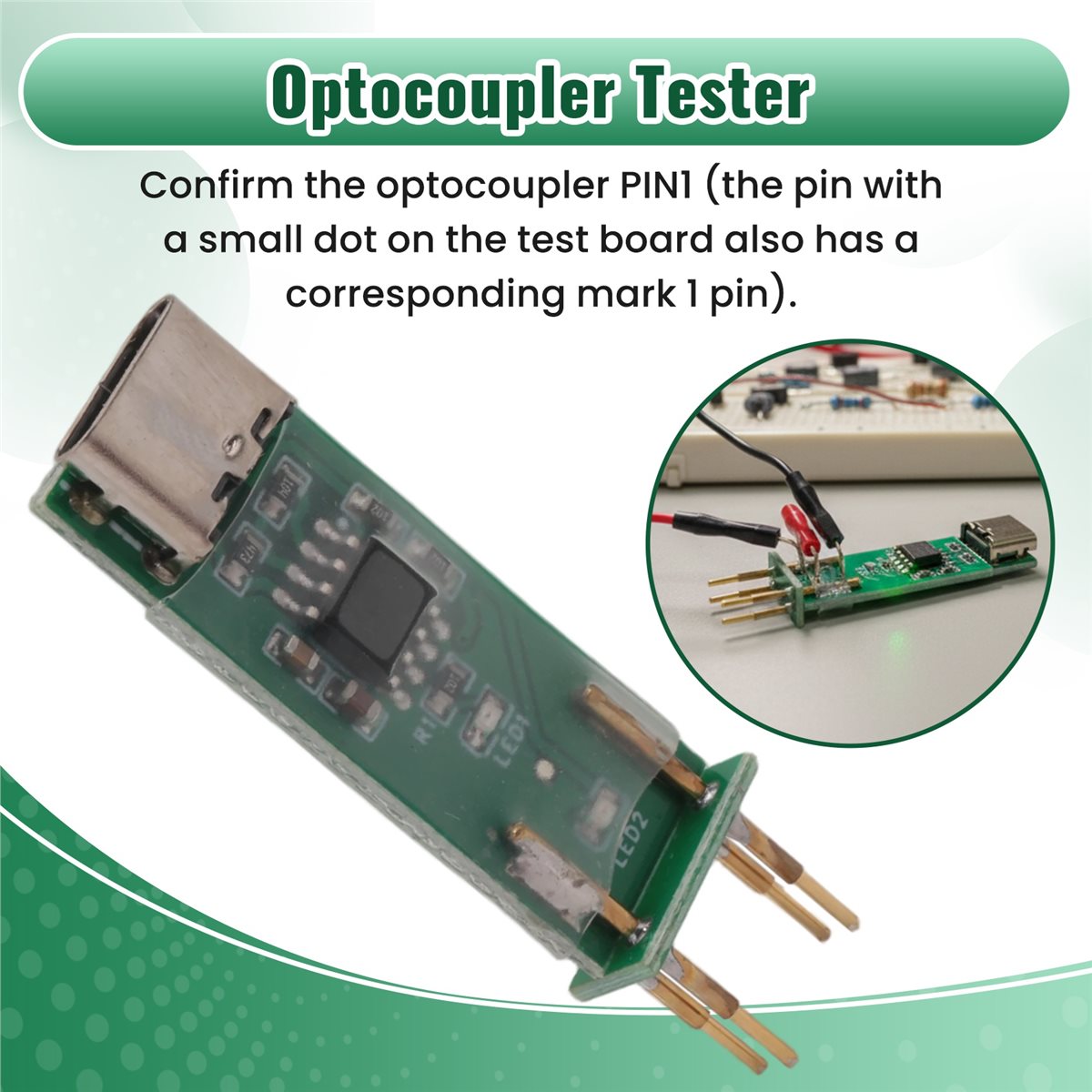Electronics Repair Online - A46U Optokuplör Test Cihazı Optokuplör Test