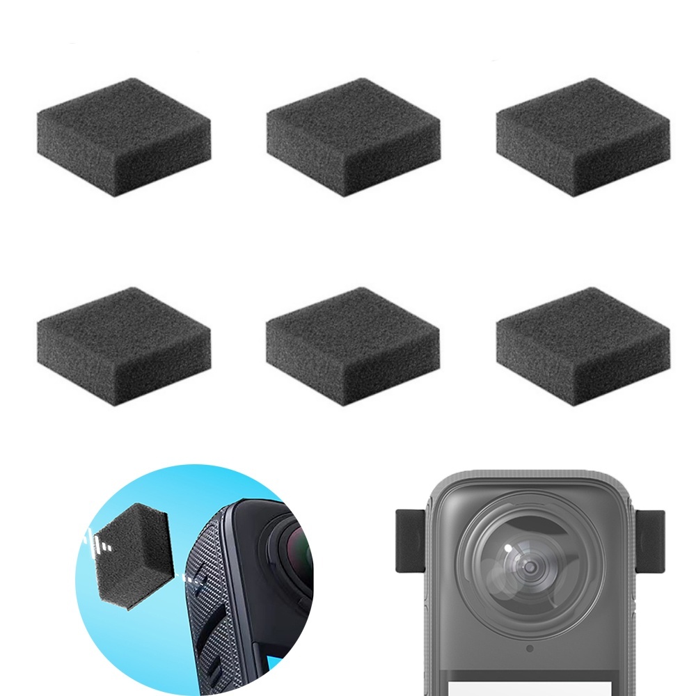 Insta360 Camera X3 - 6 adet mikrofon ön cam Insta360