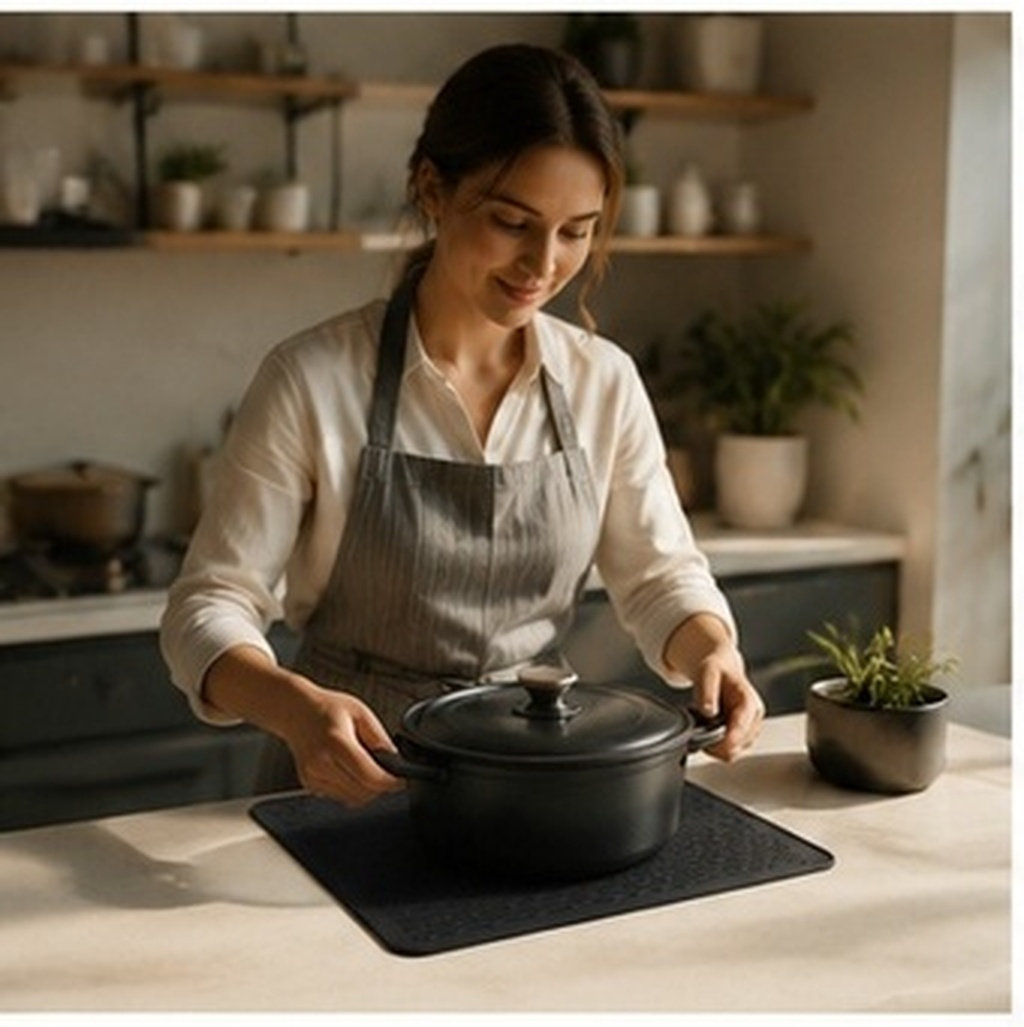 Silikon Isıya Dayanıklı Ocak Ö - Heat Mat Silicone incelemesi ve fiyatı