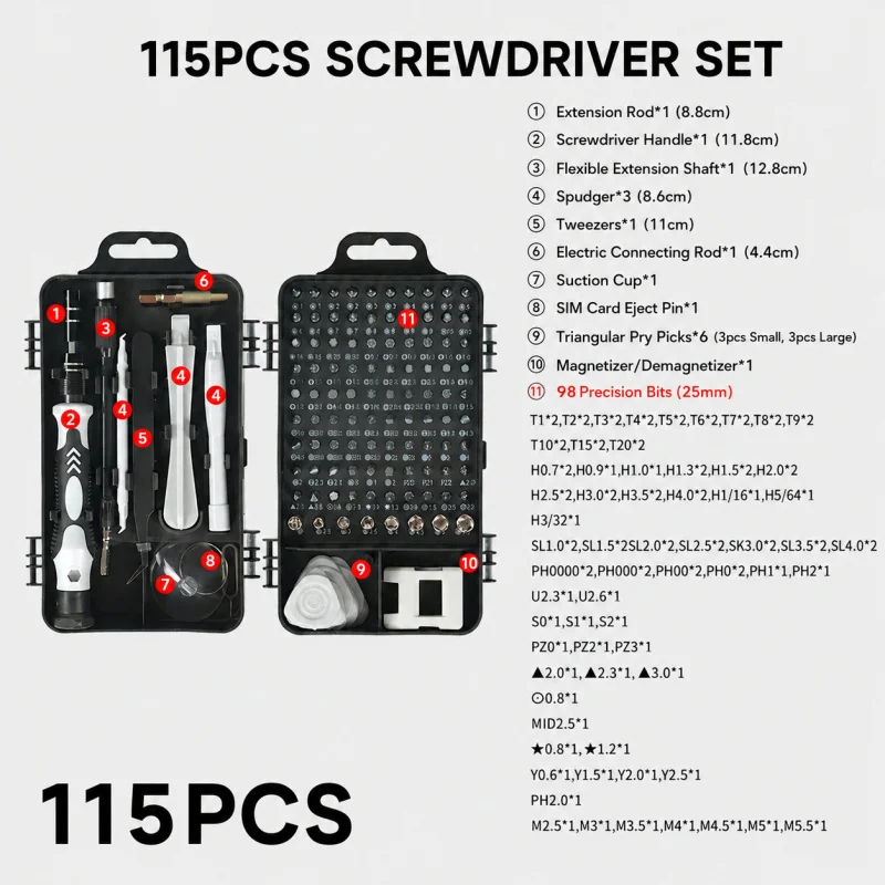 Taşınabilir 115'i 1 Arada Many - Electronics Repair Company incelemesi ve fiyatı