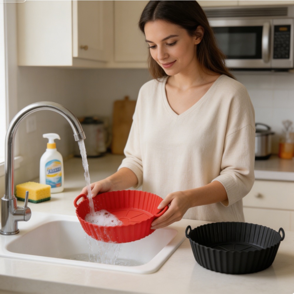 Yuvarlak Silikon Fritöz Kalıbı - Heat Mat Silicone incelemesi ve fiyatı